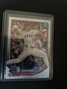 2025 Bowman Chrome Red Rookie Logo Refractor #94 Caden Dana Rookie - Bild 1 von 3