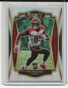 2020 Select Tee Higgins Silver Prizm RC Bengals ! - Picture 1 of 1