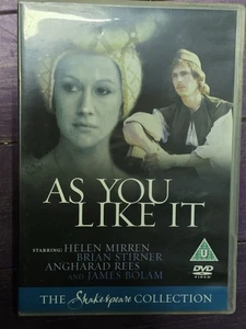 As You Like It BBC Shakespeare Collection DVD Movie FREE P&P  - Picture 1 of 2
