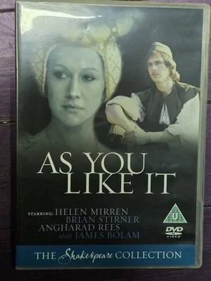 As You Like It BBC Shakespeare Collection DVD Movie FREE P&P  - Image 1 of 2