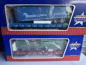 USA Trains R-17007 Conrail & R-17037 Red Ass Ale Piggyback New In Box - Picture 1 of 3