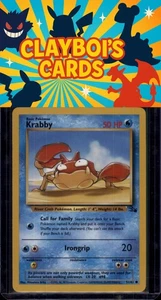 Krabby Fossil Pokémon 51/62 Common Near Mint or Better - Bild 1 von 2