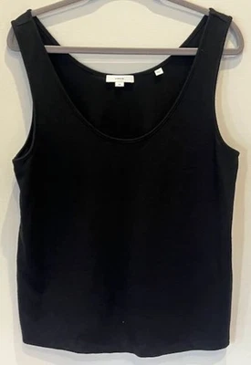 Regata Vince Relaxed gola redonda tamanho G preta - Imagem 1 de 4