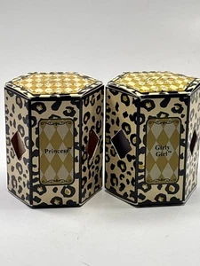 Tyler Candle Company 15 Hr Burn 2 Votive Set Rare Scents Princess & Girly Girl - Picture 1 of 2