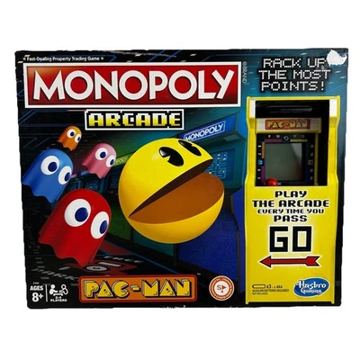 Monopoly Arcade Pac-Man Board Game Retro Hasbro 2020 Complete in Box Boxed - Image 1 of 4