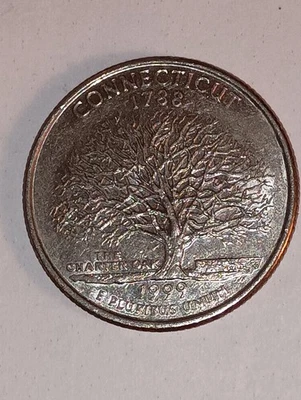 1788/1999 D Connecticut Quarter  - Image 1 of 3