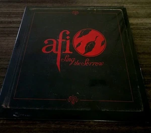 Sing The Sorrow by Afi - 2 LP Vinyl (Limited Edition) Red & Black Marble N/S F/S - Picture 1 of 2