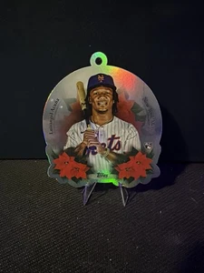 2025 Topps Holiday RC Luisangel Acuna New York Mets Ornament #OO-3 - Picture 1 of 2
