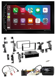 ESX 2DIN DAB USB Lenkrad Bluetooth Autoradio für Nissan Cube Frontier Juke Navar - Bild 1 von 11