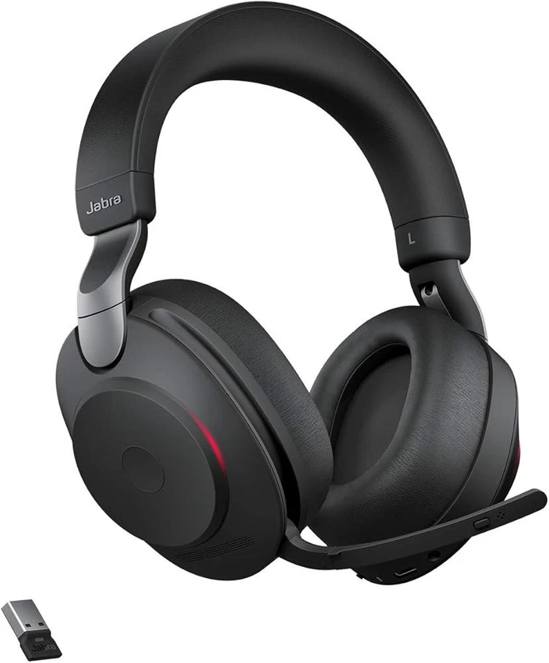 Jabra Evolve2 85 Headset | Wireless Bluetooth Kopfhörer USB-A | Noise Cancelling - Bild 1 von 1