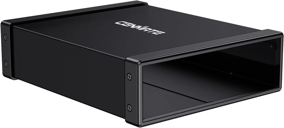 Optical Drive Enclosure for 5.25" Blu-Ray/CD/DVD SATA Drive, Aluminium External - Image 1 of 3