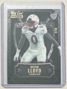 Devin Lloyd 2022 Wild Card MATTE Weekend Warrior /10 #WW-13 Jaguars UTAH - Picture 1 of 2