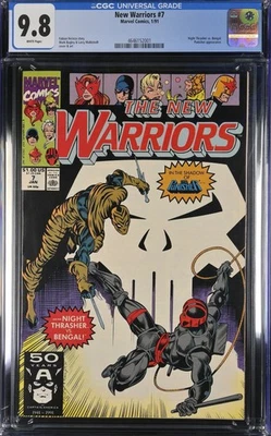 New Warriors #7 (1/91) Graded CGC 9.8 - Image 1 of 2