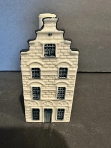 BOLS KLM #34 Blau Delfter Haus Holland Miniatur Dutch House Souvenier leer - Bild 1 von 5