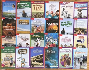 25 Titles Grade 5 Leveled Readers Homeschool/Classroom/tutor McGraw-Hill  - Picture 1 of 13