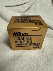 Nikon TC-201 Teleconverter 2x TC201 In original box with papers - Picture 1 of 22