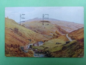 POST CARD SALMON AR QUINTON 1980 SNAEFELL & SULBY GLEN, ISLE OF MAN - Picture 1 of 2