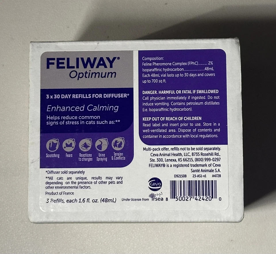 feliway optimum refill 3 pack D92150b