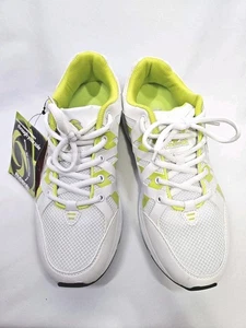 Rotasole Herren Court Tennisschuhe 11 weiß/grün drehbare Sohle schwenkbare Sneaker - Bild 1 von 7