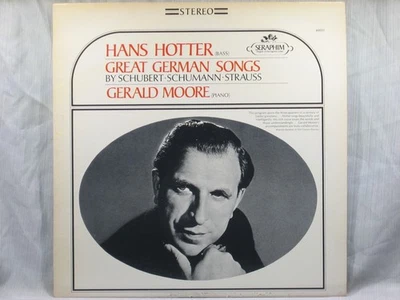 Great German Songs, Album 1 - Hans Hotter & Gerald Moore - Seraphim S-60025 - Image 1 of 4