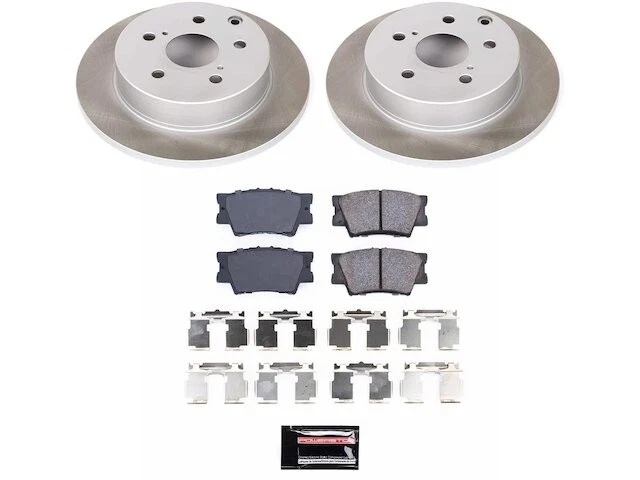 Kit de pastillas de freno trasero y rotor Power Stop 31WQ29B para Toyota RAV4 2006-2018 Foto 1 de 1