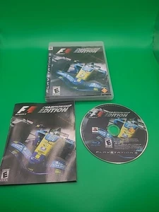 Formula 1 Championship Edition (Sony PlayStation 3, 2007) CIB sin probar usado - Imagen 1 de 4