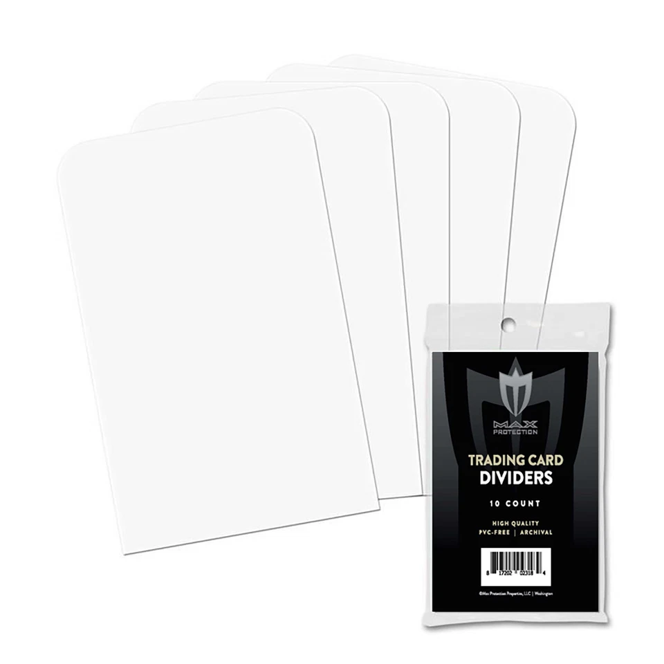 Max Protection Trading Card Dividers 100 count - Image 1 of 1
