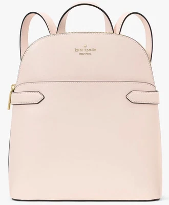 Mochila Kate Spade Stacie Dome Bolso de Cuero Rosa Pastel KG021 Cartera Nueva con Etiquetas $359 Foto 1 de 4