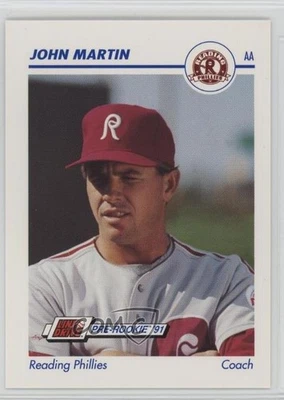 1991 Line Drive Pre-Rookie AA John Martin #509 - Image 1 of 2