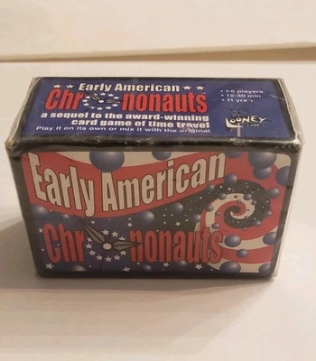 Chrononauts: Early American Card Game : New + Free Expansion! - Image 1 of 4