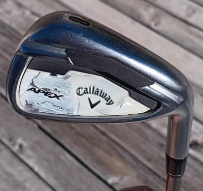 Callaway Apex Forged 8 Iron Reg flex Mamiya recoil graphite shaft 38.5" M/RH - Image 1 of 4