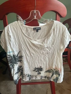 Freshman Crop Top Palmen L - Bild 1 von 3