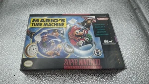 Mario’s Time Machine Super Nintendo SNES W/Manual 16 Bit Retro NTSC 1993 #0375 - Picture 1 of 19