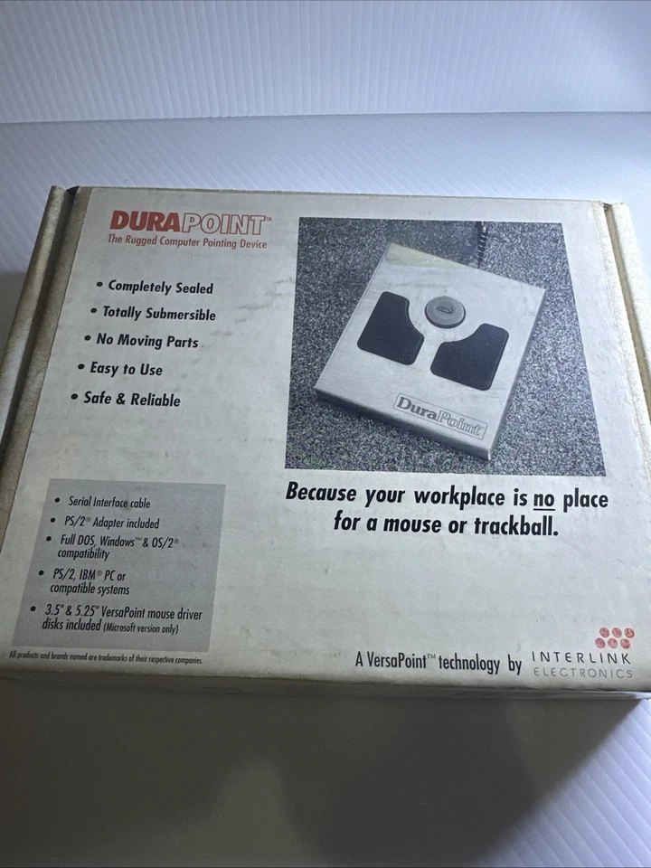 NEW DURAPOINT VP2000 INDUSTRIAL MOUSE - Untested - Image 1 of 4