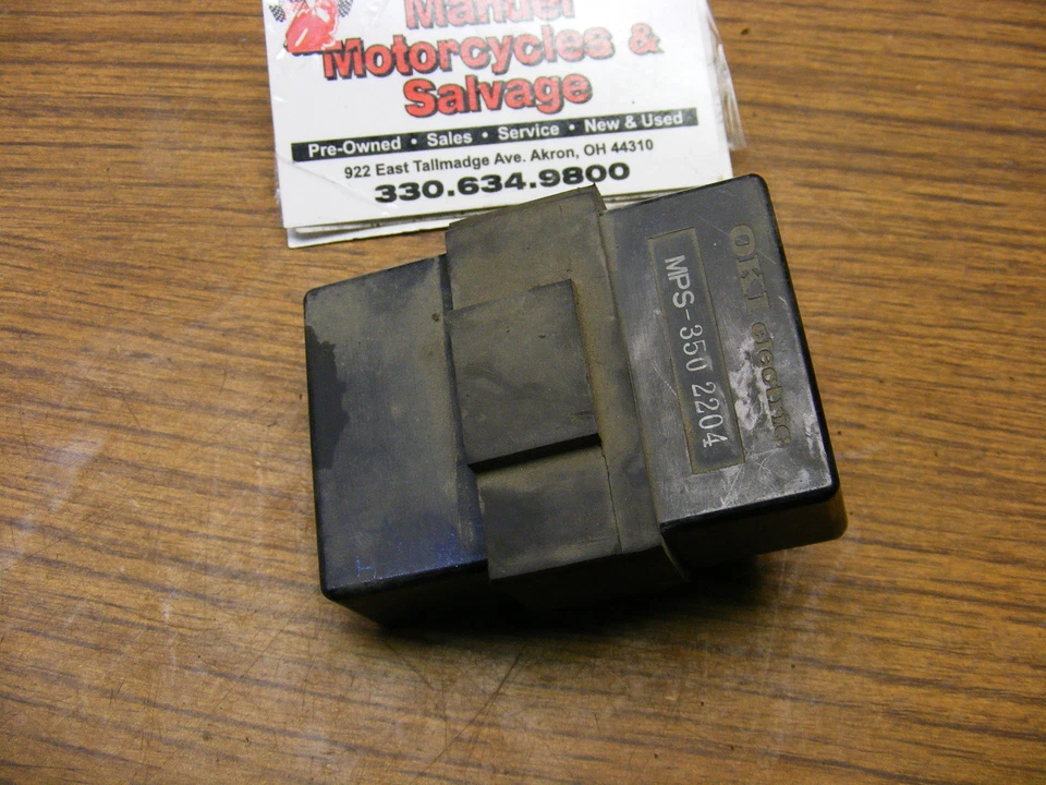 82 1982 Honda GL1100 A GL 1100 Aspencade Goldwing CDI Caja ECU Unidad Computadora Foto 1 de 1