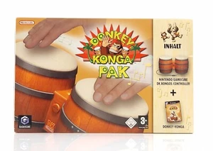 Juego Nintendo Gamecube: Donkey Konga Pak - Juego + DK Bongos Contr. EMBALAJE ORIGINAL - Imagen 1 de 10