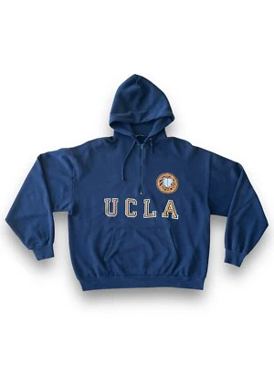 Vintage 80s University Of California UCLA Sweatshirt Half Zip Size L USA Made - Image 1 of 4