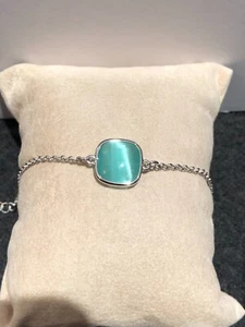 Boccadamo Bracciale in bronzo rodiato con pietra verd-Gioielleria Ottaviani Roma - Imagen 1 de 4