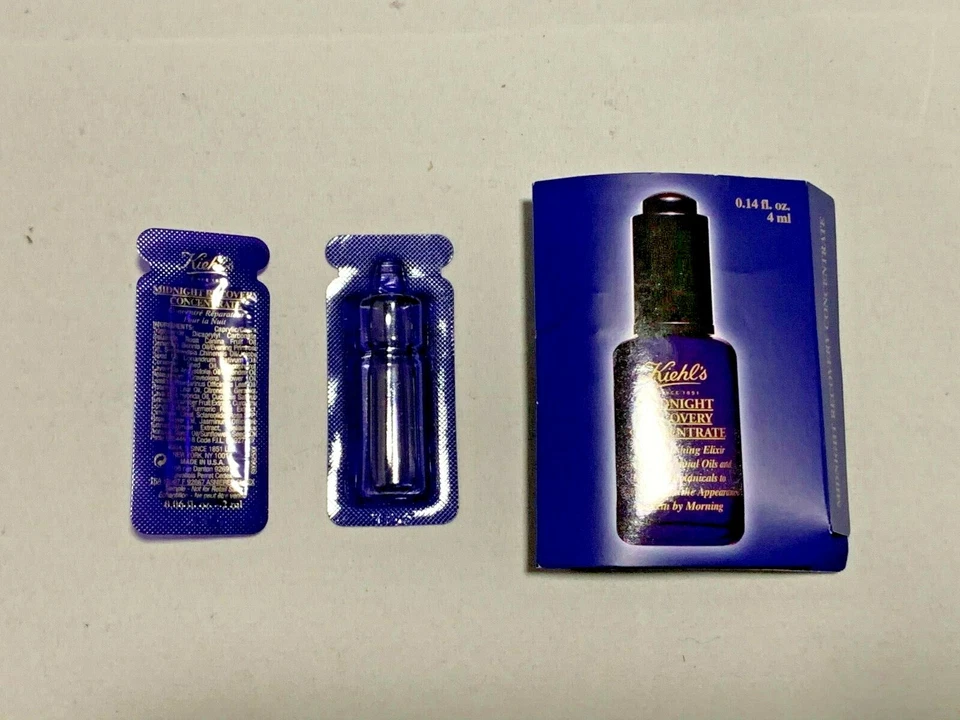 Set of 3 Kiehl's Midnight Recovery Concentrate, 1x4ml & 2x2ml (Total 0.26oz/8ml) - Image 1 of 1