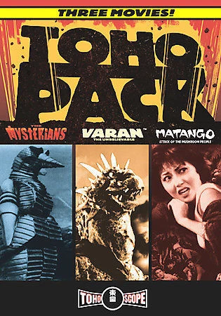 Toho Pack - The Mysterians/Varan-Unbelievable/Matango DVD, 2007, With Slip Case - Image 1 of 1