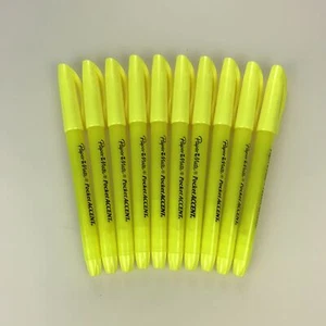 Papermate Pocket Accent gelber Textmarker - 10er Pack - Bild 1 von 1