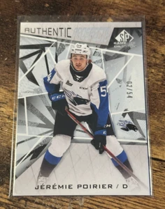 2021-22 Upper Deck SP Game Used CHL Edition /54 Jeremie Poirier #57 - Picture 1 of 1