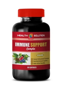 blood pressure natural pills - IMMUNE SUPPORT - immune support adults 1 BOTTLE - Picture 1 of 11