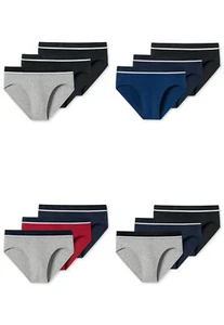 Schiesser Herren RIO-SLIPS 3ER-PACK ORGANIC COTTON 95/5 - Unterhose Unterwäsche - Bild 1 von 13