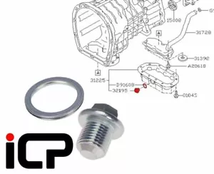 Gearbox Sump Plug & Washer Fits: Subaru Impreza WRX STi 6 Speed 00-19 - Picture 1 of 1