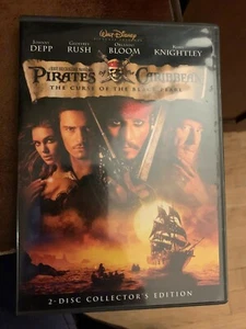 PIRATES OF THE CARIBBEAN THE CURSE OF THE BLACK PEARL" 2-DISC COLLECTOR'S ED. - Picture 1 of 4
