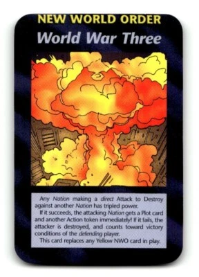 NWO: World War Three Card Unlimited INWO Illuminati New World Order Game - Image 1 of 4