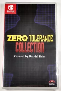 ZERO TOLERANCE COLLECTION Brand New NINTENDO SWITCH Game Strictly Limited #/3000 - Picture 1 of 5