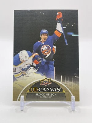 2022-23 UD SERIES 1 BROCK NELSON UD CANVAS C52 ISLANDERS - Image 1 of 2