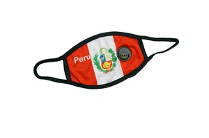 Peru Face Mask with Pocket / Peru Flag / Peru Face Mask Flag - Picture 1 of 4